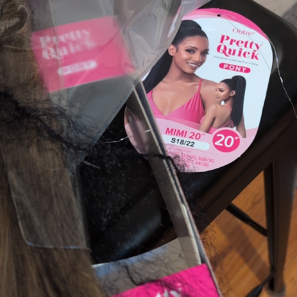 Pretty Quick Ponytail - Black
